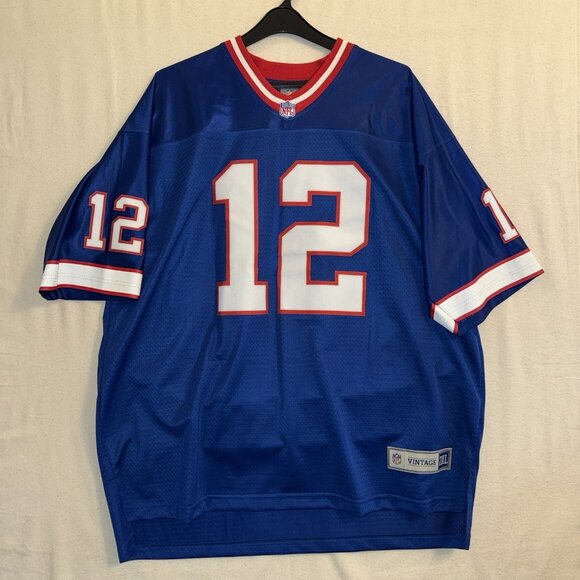 Vintage Replica Pro Line NFL Buffalo Bills #12 Jim Kelly Football Jersey XXL - Picture 1 of 11